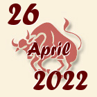 Bik, 26 April 2022.