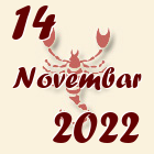 Škorpija, 14 Novembar 2022.