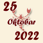 Škorpija, 25 Oktobar 2022.