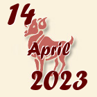 Ovan, 14 April 2023.