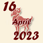 Ovan, 16 April 2023.