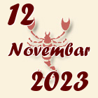 Škorpija, 12 Novembar 2023.