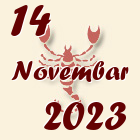 Škorpija, 14 Novembar 2023.