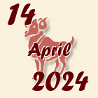 Ovan, 14 April 2024.