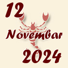 Škorpija, 12 Novembar 2024.