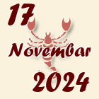 Škorpija, 17 Novembar 2024.
