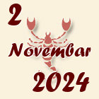 Škorpija, 2 Novembar 2024.