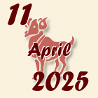 Ovan, 11 April 2025.