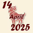 Ovan, 14 April 2025.