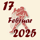 Vodolija, 17 Februar 2025.