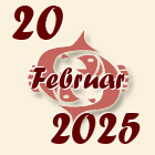Ribe, 20 Februar 2025.