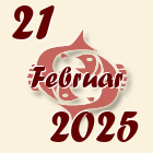 Ribe, 21 Februar 2025.