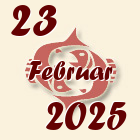 Ribe, 23 Februar 2025.
