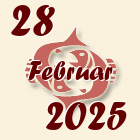 Ribe, 28 Februar 2025.