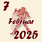 Vodolija, 7 Februar 2025.