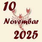 Škorpija, 10 Novembar 2025.