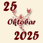 Škorpija, 25 Oktobar 2025.