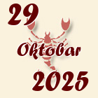 Škorpija, 29 Oktobar 2025.