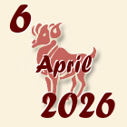 Ovan, 6 April 2026.