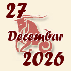 Jarac, 27 Decembar 2026.