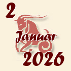 Jarac, 2 Januar 2026.