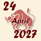 Bik, 24 April 2027.