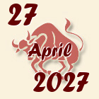 Bik, 27 April 2027.