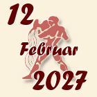 Vodolija, 12 Februar 2027.