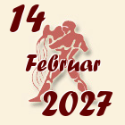 Vodolija, 14 Februar 2027.