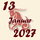 Jarac, 13 Januar 2027.