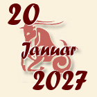Jarac, 20 Januar 2027.