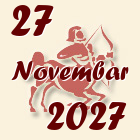 Strelac, 27 Novembar 2027.