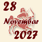 Strelac, 28 Novembar 2027.