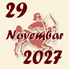 Strelac, 29 Novembar 2027.