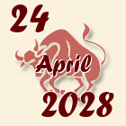 Bik, 24 April 2028.