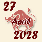 Bik, 27 April 2028.