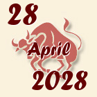 Bik, 28 April 2028.
