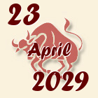 Bik, 23 April 2029.