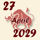 Bik, 27 April 2029.