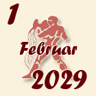 Vodolija, 1 Februar 2029.
