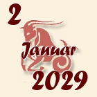Jarac, 2 Januar 2029.