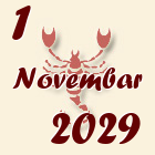 Škorpija, 1 Novembar 2029.