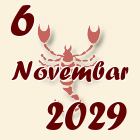 Škorpija, 6 Novembar 2029.