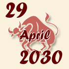 Bik, 29 April 2030.
