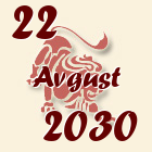 Lav, 22 Avgust 2030.