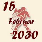 Vodolija, 15 Februar 2030.