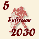 Vodolija, 5 Februar 2030.