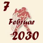 Vodolija, 7 Februar 2030.
