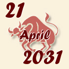 Bik, 21 April 2031.