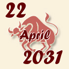 Bik, 22 April 2031.